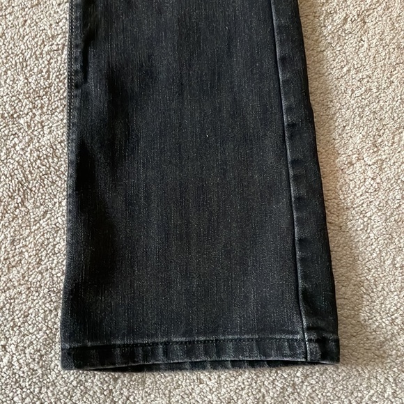 White House Black Market Sz 6S Black Jeans - Picture 3 of 5